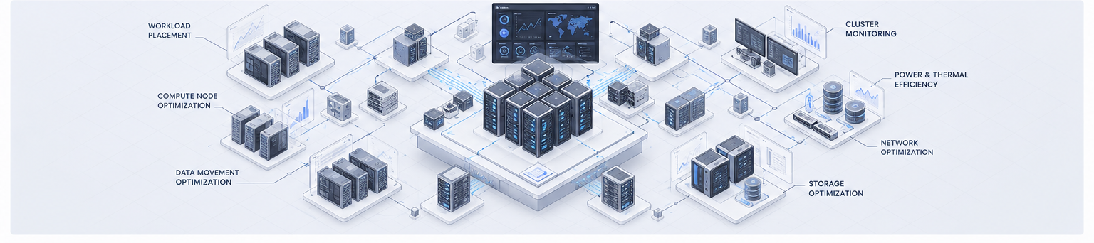 Plokar Data Center multi-node architecture